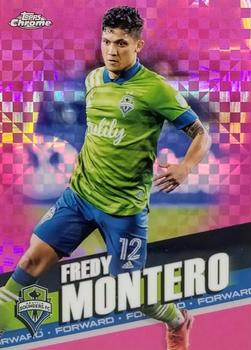 2022 Topps Chrome MLS - Pink X-Fractor #149 Fredy Montero Front