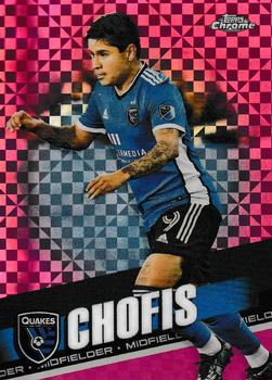 2022 Topps Chrome MLS - Pink X-Fractor #188 Chofis Front