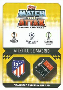 2022-23 Topps Match Attax UEFA Champions League & UEFA Europa League - Iberian Update #IB3 Álvaro Morata Back