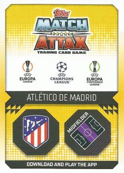 2022-23 Topps Match Attax UEFA Champions League & UEFA Europa League - Iberian Update #IB32 Saul Niguez Back