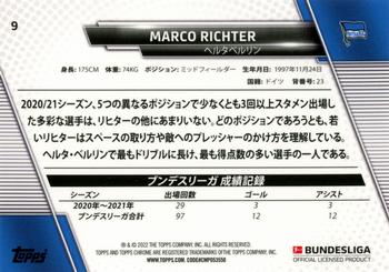 2021-22 Topps Bundesliga Japan Edition - Mojo #9 Marco Richter Back