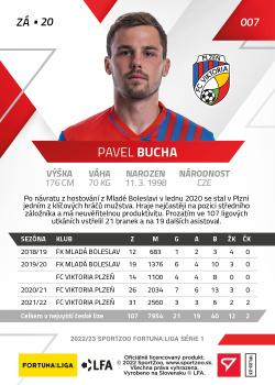 2022-23 SportZoo Fortuna:Liga #7 Pavel Bucha Back