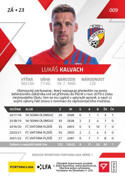2022-23 SportZoo Fortuna:Liga #9 Lukas Kalvach Back