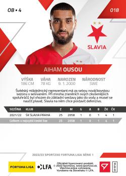 2022-23 SportZoo Fortuna:Liga #18 Aiham Ousou Back