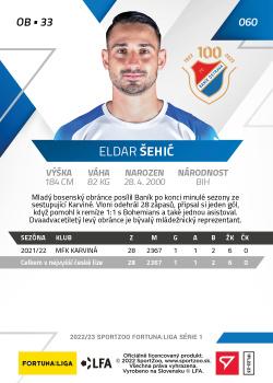 2022-23 SportZoo Fortuna:Liga #60 Eldar Sehic Back