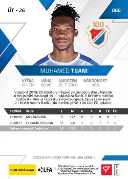 2022-23 SportZoo Fortuna:Liga #66 Muhamed Tijani Back