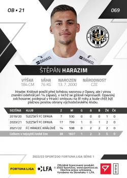 2022-23 SportZoo Fortuna:Liga #69 Stepan Harazim Back