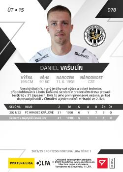 2022-23 SportZoo Fortuna:Liga #78 Daniel Vasulin Back