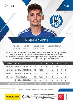 2022-23 SportZoo Fortuna:Liga #100 Mojmir Chytil Back
