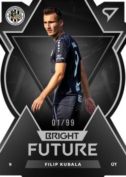 2022-23 SportZoo Fortuna:Liga - Bright Future Limited Die Cut #BF-7 Filip Kubala Front
