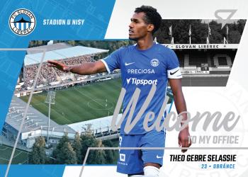 2022-23 SportZoo Fortuna:Liga - Welcome To My Office #WO-11 Theodor Gebre Selassie Front