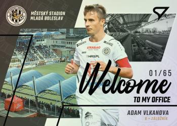 2022-23 SportZoo Fortuna:Liga - Welcome To My Office Limited #WO-08 Adam Vlkanova Front