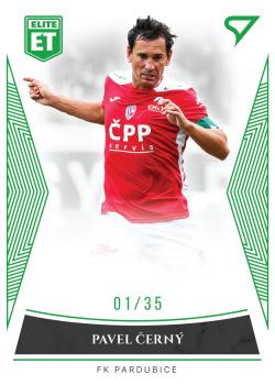 2022-23 SportZoo Fortuna:Liga - Elite Team Green #ET-26 Pavel Cerny Front