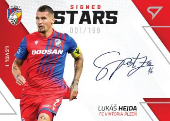 2022-23 SportZoo Fortuna:Liga - Signed Stars Level 1 #SL1-LH Lukas Hejda Front
