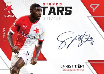 2022-23 SportZoo Fortuna:Liga - Signed Stars Level 1 #SL1-CT Christ Tiehi Front