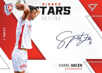 2022-23 SportZoo Fortuna:Liga - Signed Stars Level 1 #SL1-KV Kamil Vacek Front