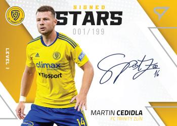 2022-23 SportZoo Fortuna:Liga - Signed Stars Level 1 #SL1-MC Martin Cedidla Front
