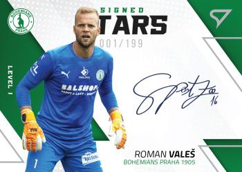 2022-23 SportZoo Fortuna:Liga - Signed Stars Level 1 #SL1-RV Roman Vales Front
