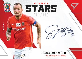 2022-23 SportZoo Fortuna:Liga - Signed Stars Level 1 #SL1-JR Jakub Reznicek Front
