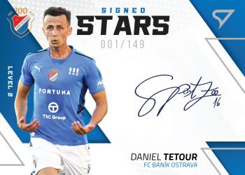 2022-23 SportZoo Fortuna:Liga - Signed Stars Level 2 #SL2-DT Daniel Tetour Front