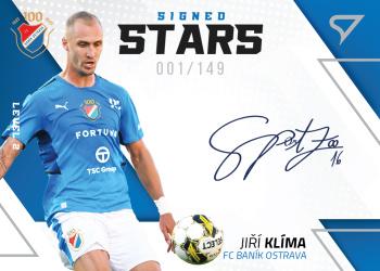 2022-23 SportZoo Fortuna:Liga - Signed Stars Level 2 #SL2-KL Jiri Klima Front