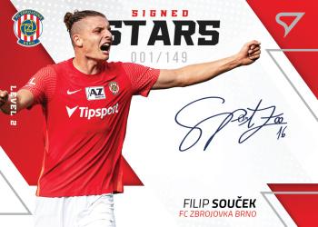 2022-23 SportZoo Fortuna:Liga - Signed Stars Level 2 #SL2-FS Filip Soucek Front
