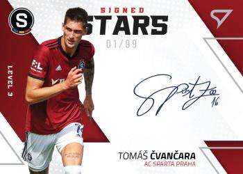 2022-23 SportZoo Fortuna:Liga - Signed Stars Level 3 #SL3-TC Tomas Cvancara Front