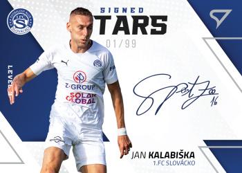 2022-23 SportZoo Fortuna:Liga - Signed Stars Level 3 #SL3-JK Jan Kalabiska Front