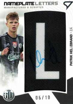 2022-23 SportZoo Fortuna:Liga - Nameplate Letters #NL-PH Patrik Hellebrand Front