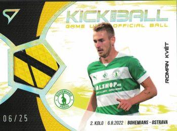 2022-23 SportZoo Fortuna:Liga - Kick The Ball #KB-RK Roman Kvet Front