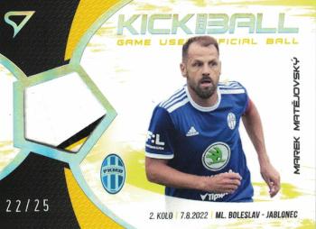 2022-23 SportZoo Fortuna:Liga - Kick The Ball #KB-MM Marek Matejovsky Front