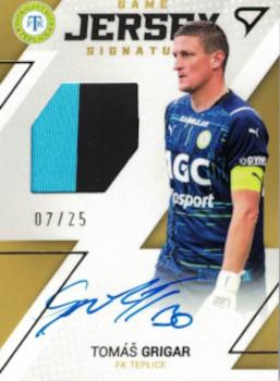 2022-23 SportZoo Fortuna:Liga - Game Jersey Auto #GJS-TG Tomas Grigar Front