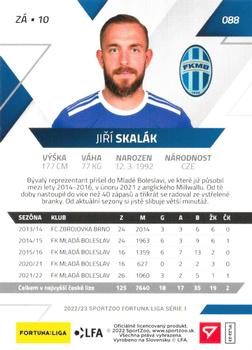 2022-23 SportZoo Fortuna:Liga - Promos #088 Jiri Skalak Back