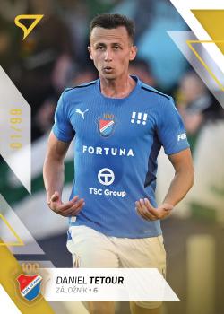 2022-23 SportZoo Fortuna:Liga - Limited Edition Gold #64 Daniel Tetour Front
