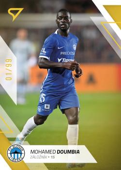 2022-23 SportZoo Fortuna:Liga - Limited Edition Gold #110 Mohamed Doumbia Front