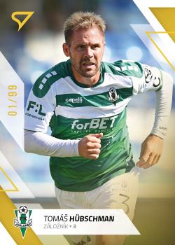 2022-23 SportZoo Fortuna:Liga - Limited Edition Gold #157 Tomas Hubschman Front