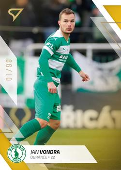 2022-23 SportZoo Fortuna:Liga - Limited Edition Gold #353 Jan Vondra Front
