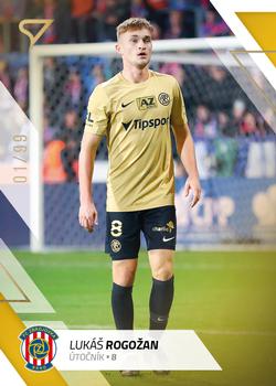 2022-23 SportZoo Fortuna:Liga - Limited Edition Gold #378 Lukas Rogozan Front