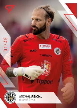 2022-23 SportZoo Fortuna:Liga - Limited Edition Red #67 Michal Reichl Front