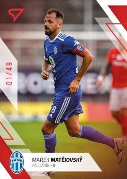 2022-23 SportZoo Fortuna:Liga - Limited Edition Red #86 Marek Matejovsky Front