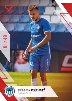 2022-23 SportZoo Fortuna:Liga - Limited Edition Red #106 Dominik Plechaty Front