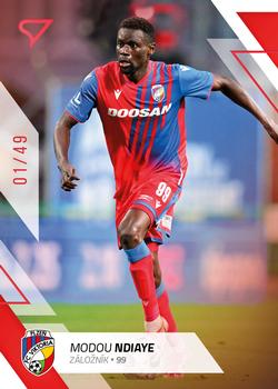 2022-23 SportZoo Fortuna:Liga - Limited Edition Red #205 Modou N'Diaye Front