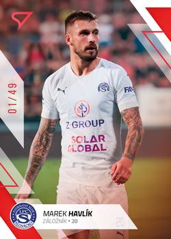 2022-23 SportZoo Fortuna:Liga - Limited Edition Red #243 Marek Havlik Front