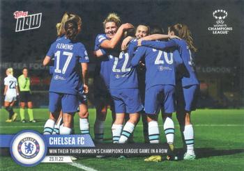 2022-23 Topps Now UEFA Women's Champions League #009 Chelsea FC Front