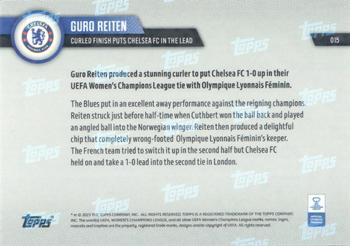 2022-23 Topps Now UEFA Women's Champions League #015 Guro Reiten Back