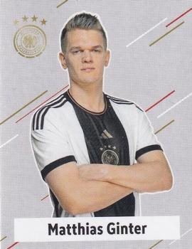 2022 Panini FIFA World Cup: Qatar 2022 Stickers DFB Team Germany - Base Gold #05 Matthias Ginter Front