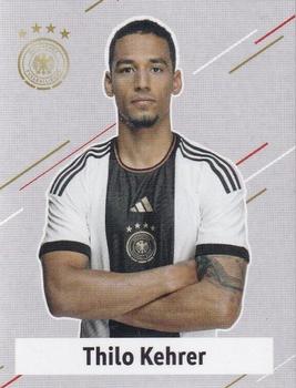 2022 Panini FIFA World Cup: Qatar 2022 Stickers DFB Team Germany - Base Gold #06 Thilo Kehrer Front