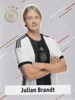 2022 Panini FIFA World Cup: Qatar 2022 Stickers DFB Team Germany - Base Gold #13 Julian Brandt Front
