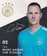 2022 Rewe DFB-Sammelalbum #2 Marc-André ter Stegen Front