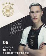 2022 Rewe DFB-Sammelalbum #6 Nico Schlotterbeck Front